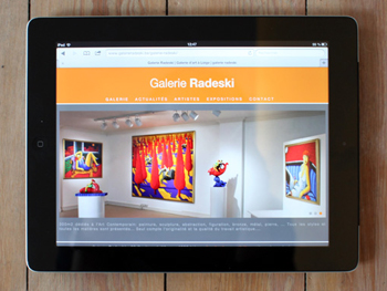 Apercu Site Web Radeski