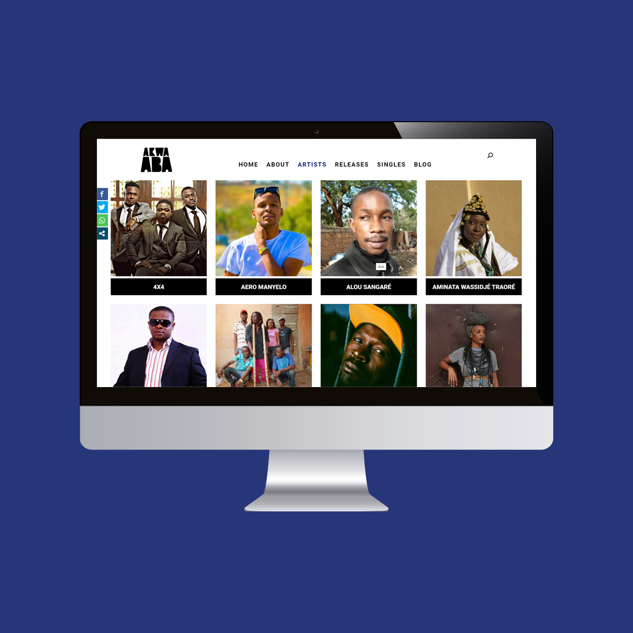 Miko Digital Agence web à Liège - Radio en ligne Akwaaba Music