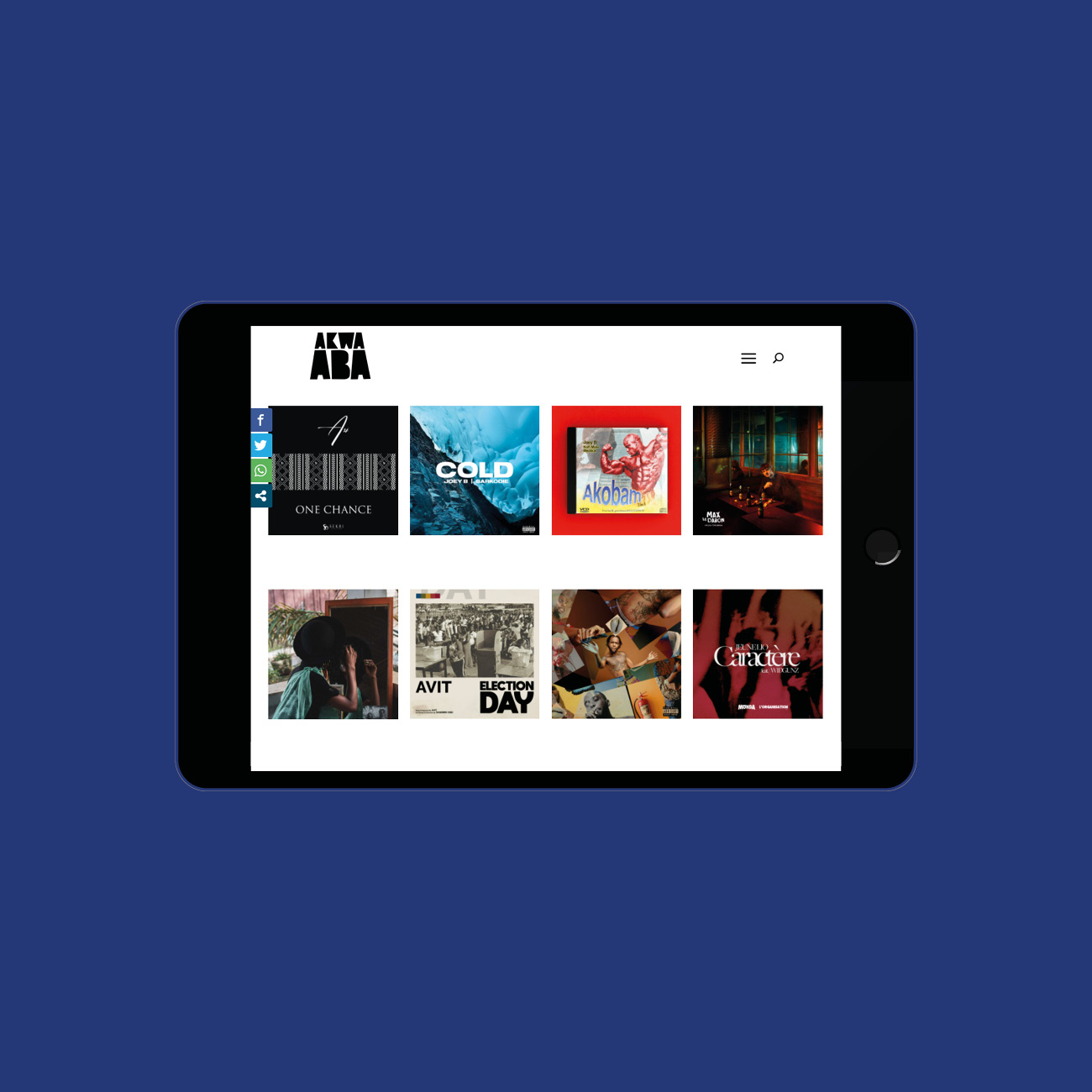 Miko Digital Agence web à Liège - Radio en ligne Akwaaba Music