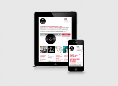 Création site web Liège mobile tablette Be for Music