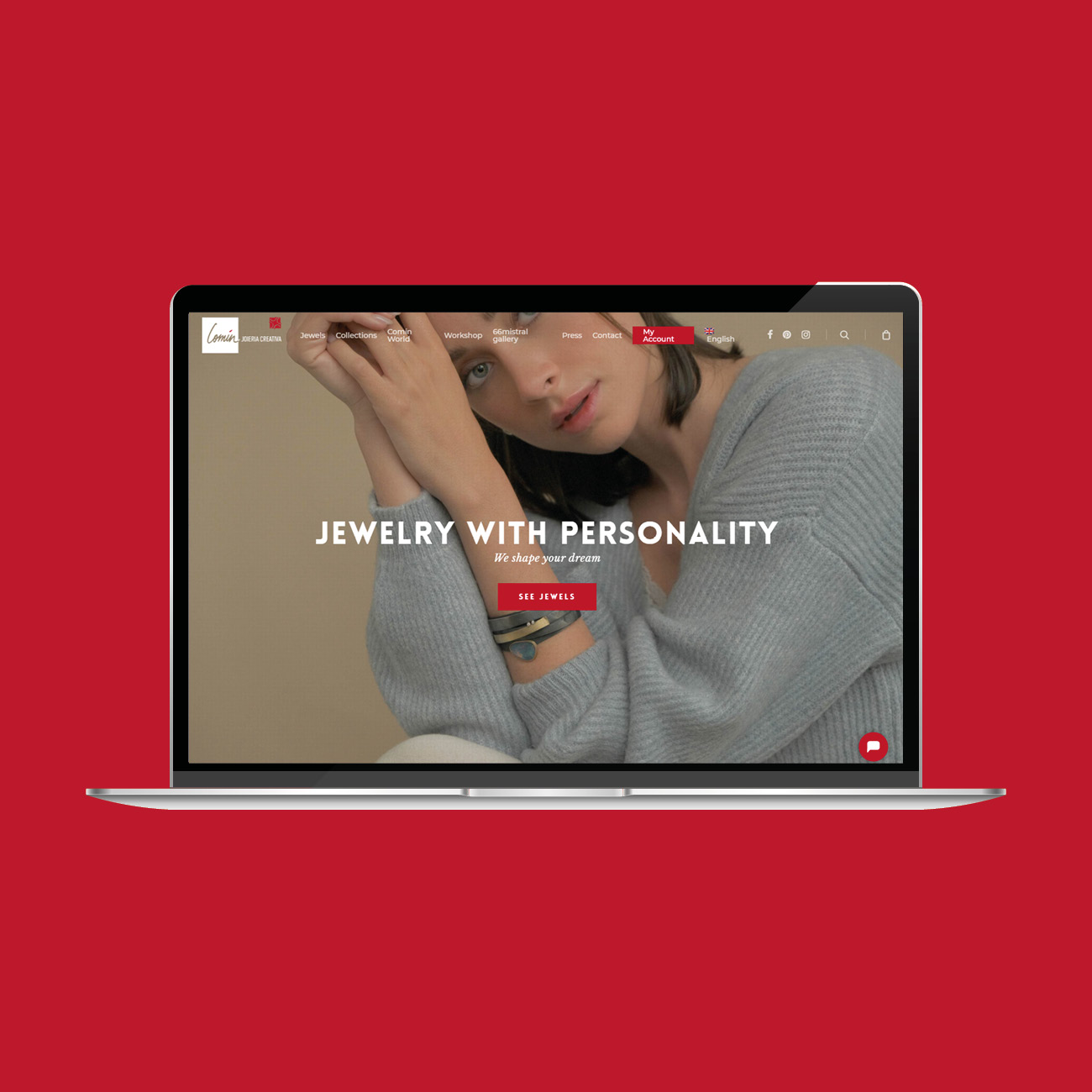 Miko Digital Agence web à Liège - Création site web Comín Joieria Creativa