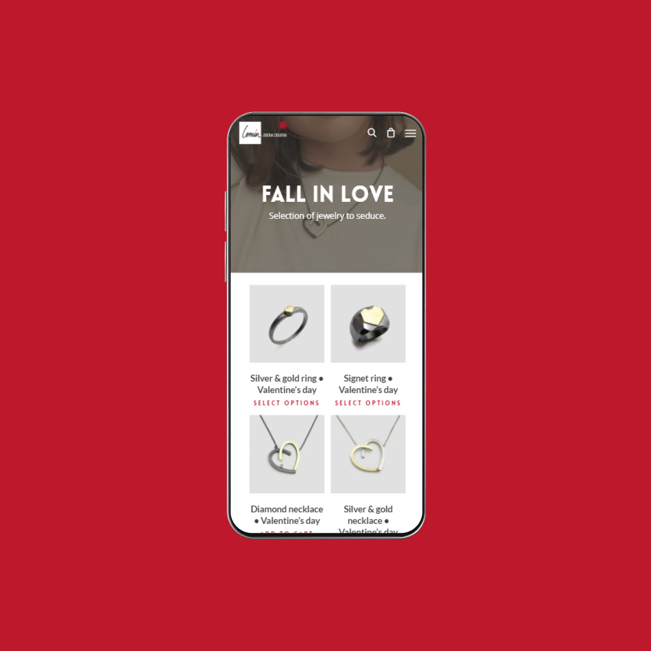 Miko Digital Agence web à Liège - Création site web Comín Joieria Creativa