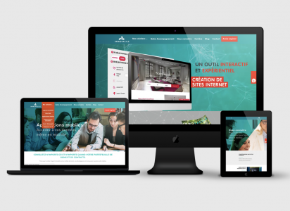 Création site web Accueil ImmoFacile