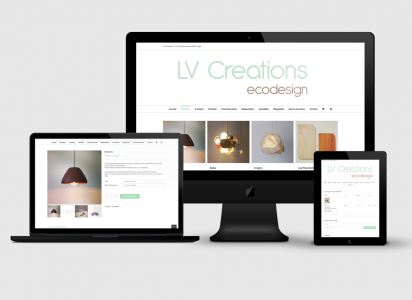 Création e-commerce de LV Creations