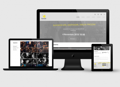 Création site web Belvédère Portada Accueil