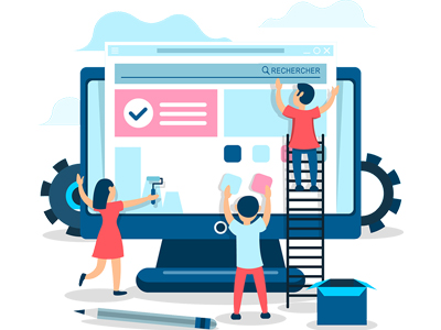 différentes étapes dans la création d’un site Web petite